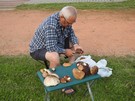 Dobro. Po powrocie podziwialimy efekty grzybobrania Trampw, uzbierali ich na dooobr kolacj.