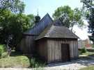 Busko-Zdrój. W drodze do centrum obejrzeliśmy drewniany kościół pw. św. Leonarda z 1699 r...