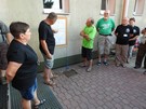 Busko-Zdrój. Pierwsza odprawa.