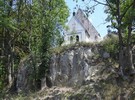 Chotel Czerwony. Niezwykle okazałe kryształy gipsu tworzące tzw. jaskółcze ogony.