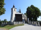 Czarnocin. Obejrzeliśmy górujący nad wsią gotycki kościół pw. Wniebowzięcia NMP.