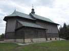 Stradów. Drewniany kościół pw. św. Bartłomieja z 1657 r.