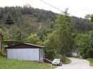 Gdy przechodziliśmy przez Wolę Chroberską poczuliśmy się jak w górach. Wielka Góra 248 m n.p.m.