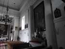 Krzyżanowice. Klasycystyczny kościół pw. św. Tekli.