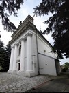 Krzyżanowice. Klasycystyczny kościół pw. św. Tekli.