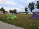 Pińczów. Obozowisko.