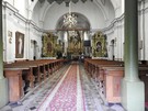 Kije. W przerwie między jego falami przeszliśmy się obejrzeć tutejszy kościół parafialny pw. św.św. Piotra i Pawła.