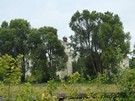 Mokrsko Górne. Ruiny późnogotyckiego zamku wzniesionego w latach 1519-1526.