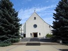 Morawica... minęliśmy współczesny kościół p.w. Matki Bożej Nieustającej Pomocy.