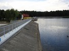 Borków. Zalew na rzece Belniance.