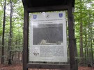 Po jakimś czasie pojawiły się tablice leśnej ścieżki przyrodniczo-historycznej im. Wybranieckich.
