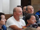 Święty Krzyż. Oprowadzani przez przewodniczkę zwiedziliśmy klasztor.
