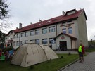 Dojechaliśmy do Huty Koszary i stąd doszliśmy do bazy, tuż przed odprawą.