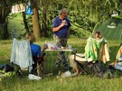 Suchedniów. Na biwaku.