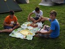 Suchedniów. Na biwaku.
