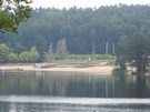Skarżysko-Kamienna. Plaża nad Zalewem Rejowskim.