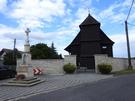 Olszowa. Barokowy drewniany kościół pw. Matki Boskiej Śnieżnej.
