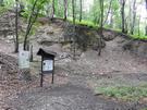Góra Świętej Anny. Po drodze minęliśmy północną część wyrobiska kamieniołomu "Amfiteatr"...