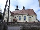 Jasiona. Przeszliśmy do kościoła pw. św. Marii Magdaleny, niby z początku XX wieku...