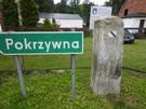 Jarnołtówek. Pocztowy słup milowy.