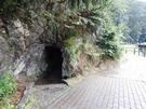 Głuchołazy. Do miasta weszliśmy promenadą uzdrowiskową, przeszliśmy przez tunel zwany "Grotą Krasnoludków".