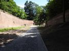 Nysa. Poszliśmy linią bastionów obwałowań wysokich.