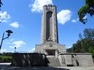 Podeszliśmy 33-metrowej wieży ciśnień będącej też wieżą widokową, niestety była nieczynna.