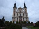 Otmuchów. Podeszliśmy do barokowego kościoła pw. śś. Mikołaja i Franciszka Ksawerego.