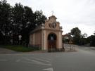 Otmuchów. W drodze do jeziora Otmuchowskiego minęliśmy barokową kaplicę św. Krzyża.