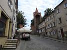 Paczków. Dobrze zachowane mury miejskie.