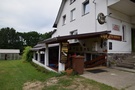 Rudawka... zrobiliśmy przerwę przy tutejszym sklepie, przy którym zlokalizowany jest bar.