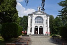 Studzieniczna... oraz skręciliśmy do kaplicy na Wyspie Studzienicznej.