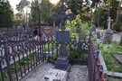 Augustów... na którym zerknęliśmy na kilka zabytkowych nagrobków, w tym żeliwnych z poł. XIX w.