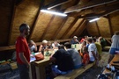 Trzyrzeczki. Po około 1,5 godziny wróciliśmy na bazę. Trafiliśmy na konkurs krajoznawczy.