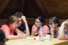 Trzyrzeczki. Po około 1,5 godziny wróciliśmy na bazę. Trafiliśmy na konkurs krajoznawczy.