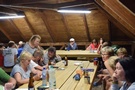 Trzyrzeczki. Po około 1,5 godziny wróciliśmy na bazę. Trafiliśmy na konkurs krajoznawczy.