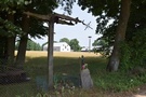 Żakle... z widokiem na bocianie gniazdo, zdecydowaliśmy się na dłuższy postój.