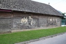 Sitawka. Obejrzeliśmy drewanale czyli wielkoformatowe murale malowane na drewnianych budynkach...