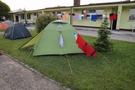 Sokółka. Nad zalewem mieliśmy dwa noclegi, czyli okazja do prania.