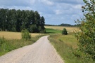 Na szczęście na trasie było jeszcze trochę szutrowych dróg...