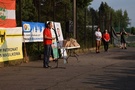 Wasilków. Komandor sprawnie prowadził uroczystość, widać że ma doświadczenie w publicznych wystąpieniach.