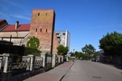 Dobiegniew. Przeszliśmy obok baszty strażniczej z XIV wieku...