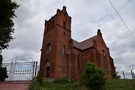 Chomętowo... i stanęliśmy przed neogotyckim kościołem pw. Dzieciątka Jezus z 1899 roku.