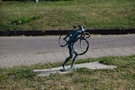 Strzelce Krajeńskie. W kilku miejscach widzieliśmy figurki czarownic z różnymi atrybutami.