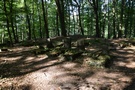 Łagów. Po drugiej stronie Sokolej Góry znajdował się stary cmentarz ewangelicki.