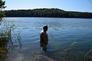 Wędrując jakiś czas znaleźliśmy przytulną zatoczkę.