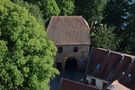 Łagów. Po południu, wypoczęci, poszliśmy na wieżę zamkową.