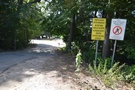 Jezioro Buszno. Ostrzeżenie o "Strzelnicy do strzelań nawodnych poligonu lądowego".