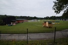 Witnica. Minęliśmy położony przy ośrodku camping i weszliśmy w las.