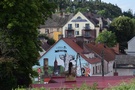 Cedynia... oraz widokiem, tym razem na miasto.